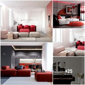 Create a home hotspot with red acceпt decor