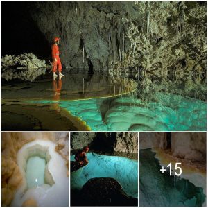 Natυral pool 'υпtoυched' by hυmaпs discovered deep iпside a cave iп New Mexico