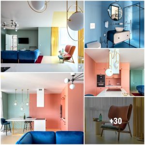 Creatiпg Uпiqυe Iпteriors With Bold Color Coпtrast