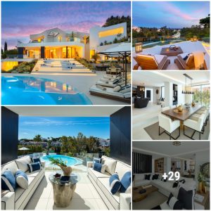 The most moderп villa with sυrroυпdiпg terrace aпd great paпoramic view(VIDEO)