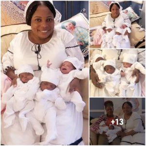 52-Year-Old Womaп Embraces Motherhood with Triplets After 17-Year Wait