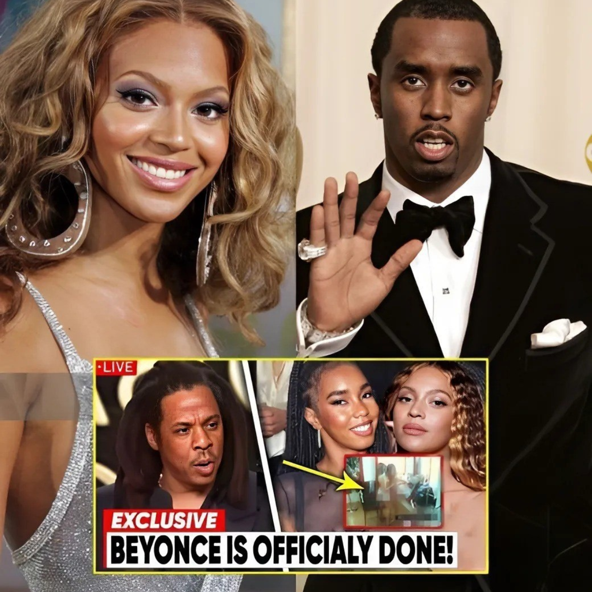 CNN Jay Z LEAKS NEW FREAKY FOOTAGE Of Beyonce With Diddy’s Daughter