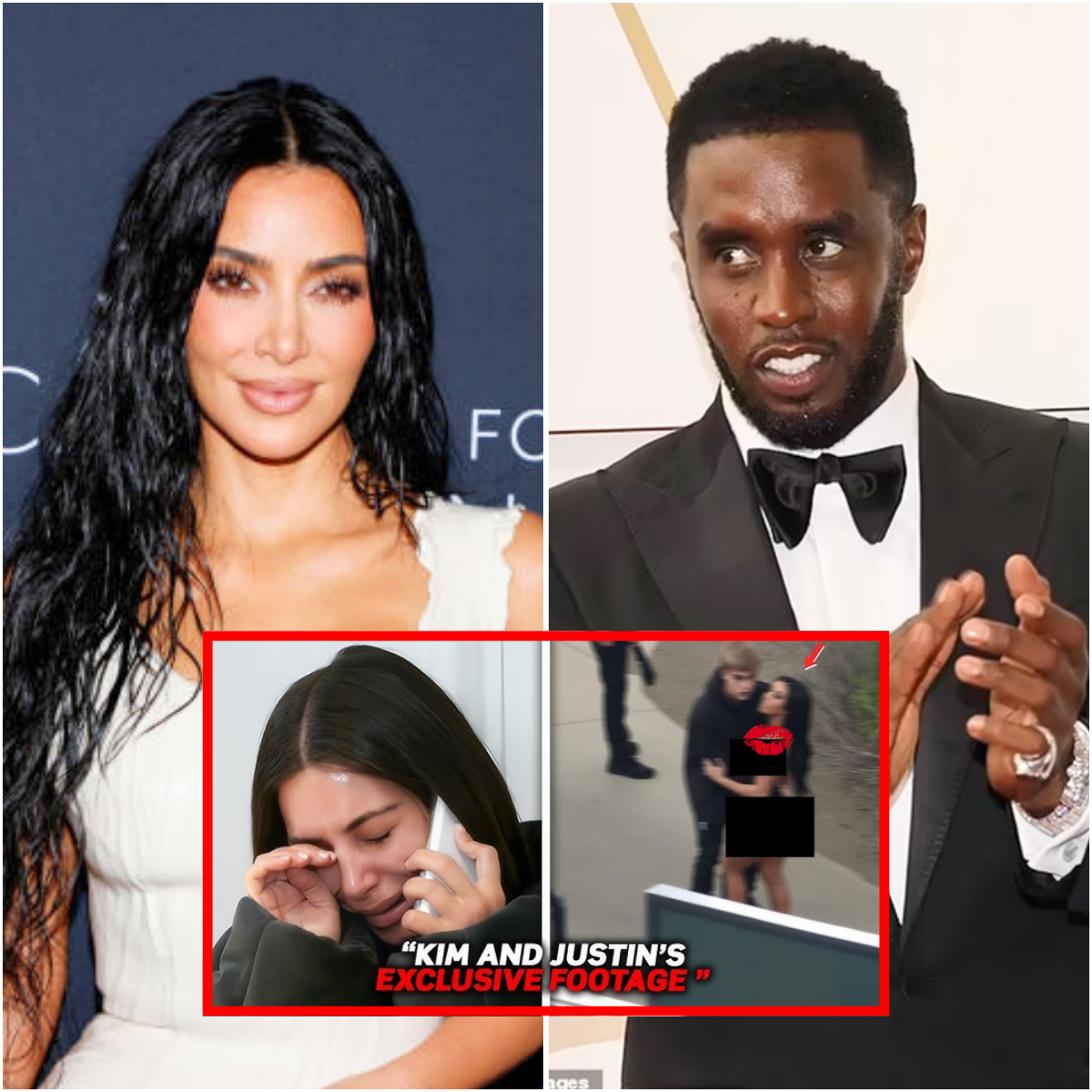 FBI CONFIRMS Kim Kardashian Has FL3D The Country Following Diddy Tapes