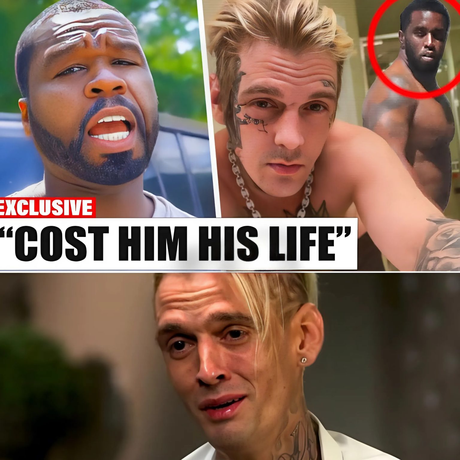 Shocking Revelation: Aaron Carter Wanted to EXPOSE Diddy Before D3ath