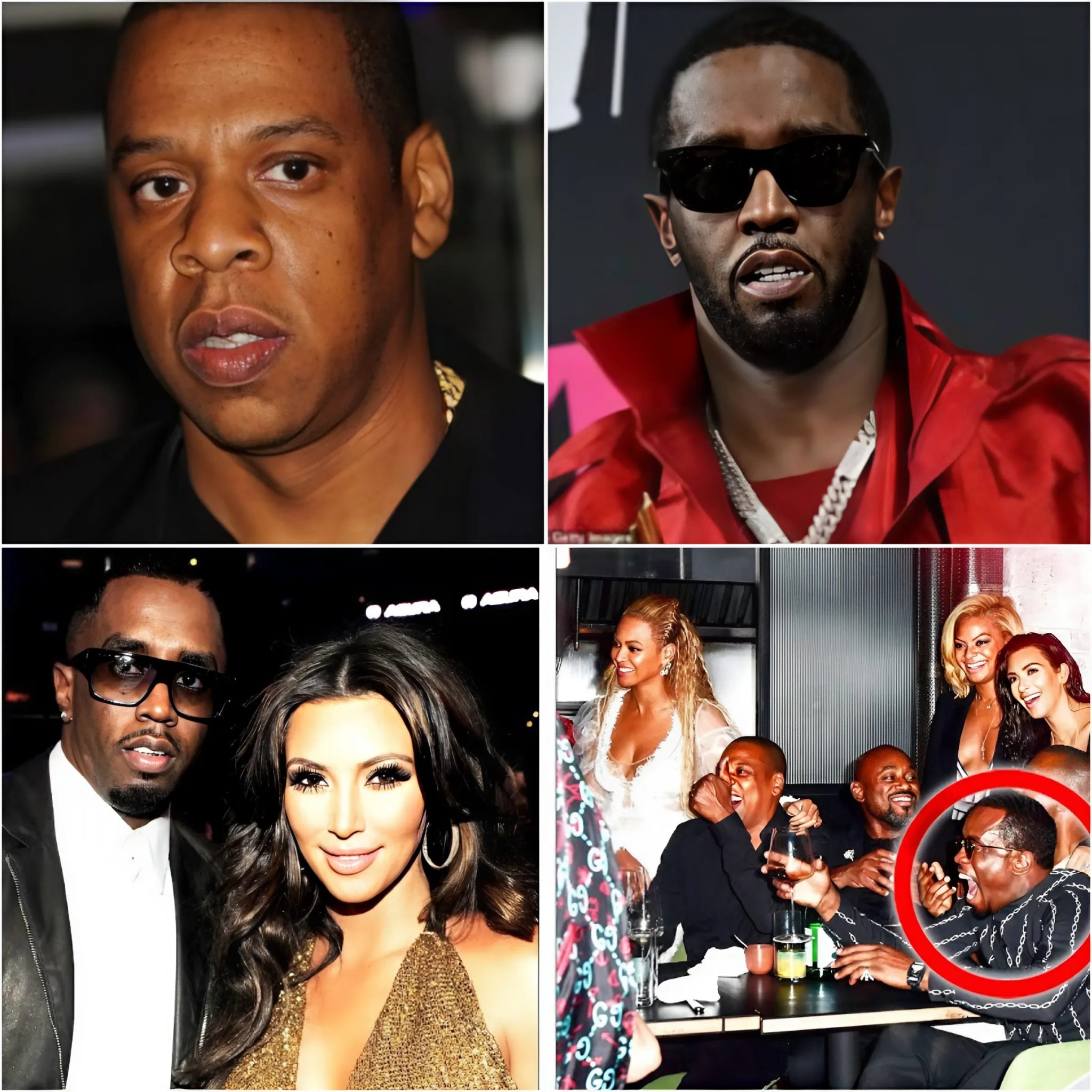 Behind the Curtain Famous Figures and Their Eerie Links to P. Diddy. C