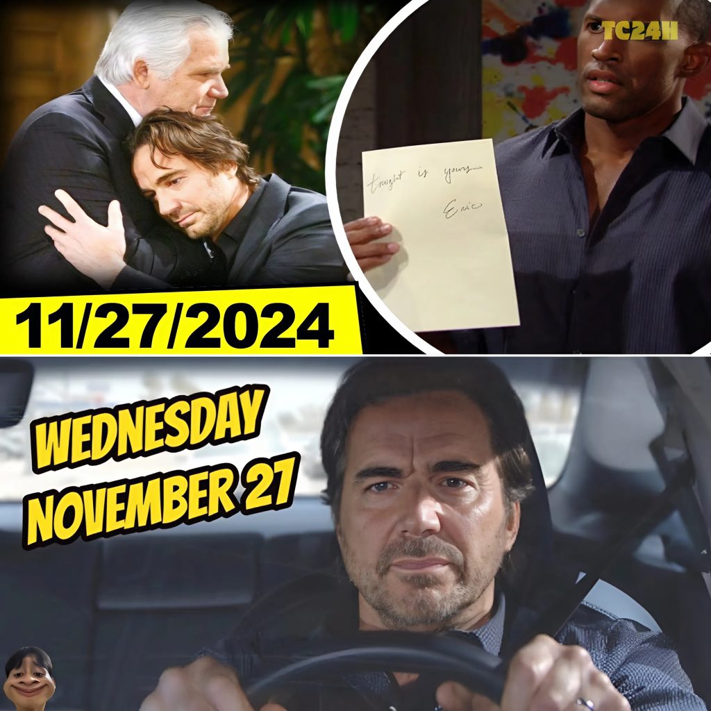 CBS The Bold And The Beautiful Spoilers Wednesday, November 27 | B&B 11 ...