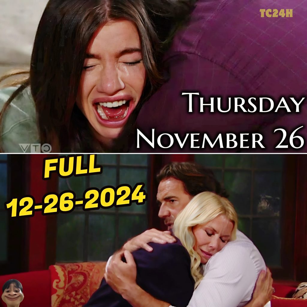 B&B 12-26-2024 || CBS The Bold And The Beautiful Spoilers Thursday ...